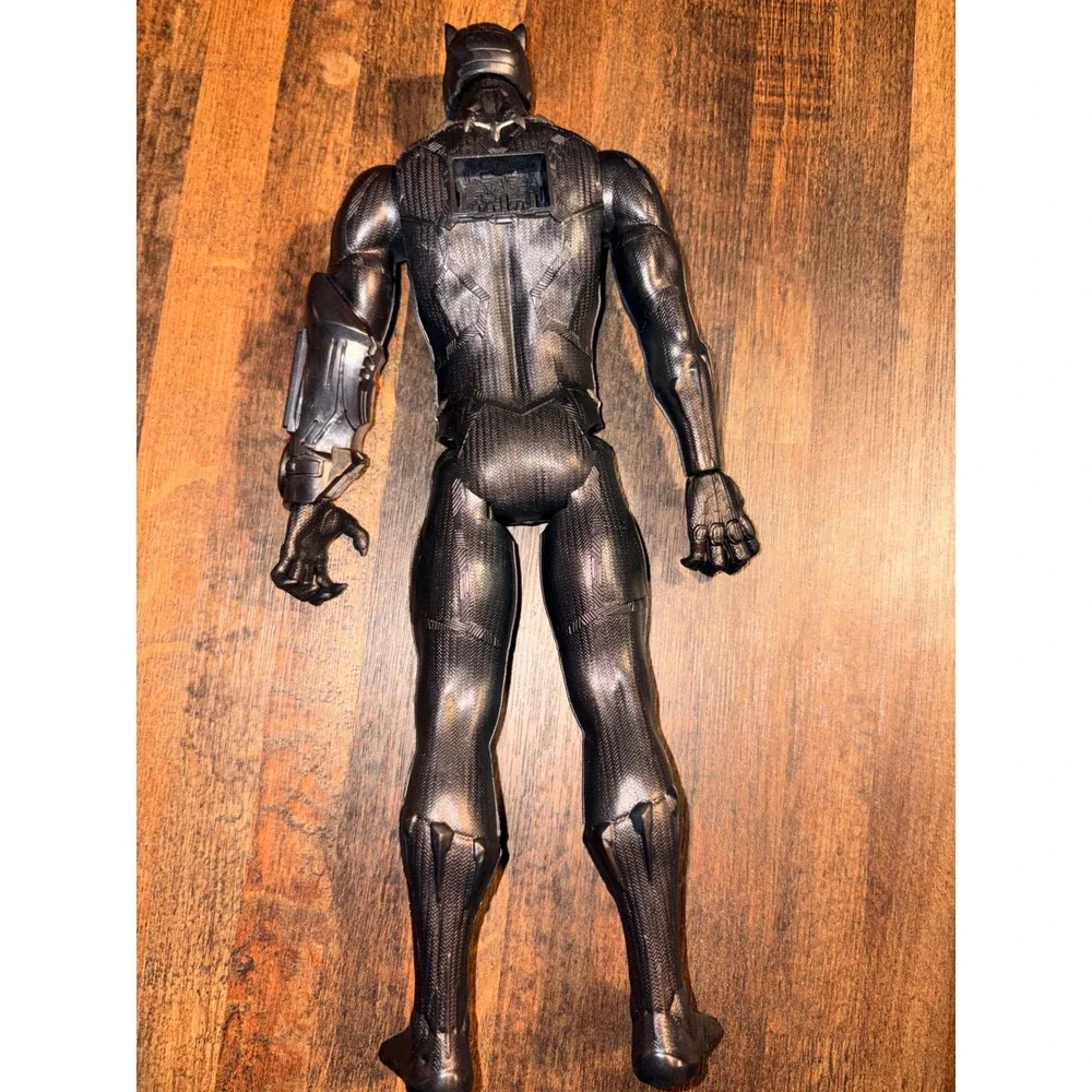 Marvel Black Panther Titan Hero Series 12‎ Inch Action Figure Black Suit